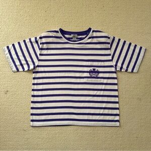 Vintage Striped Graphic Tee